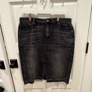 American Eagle Outfitters Dark Denim Skirt